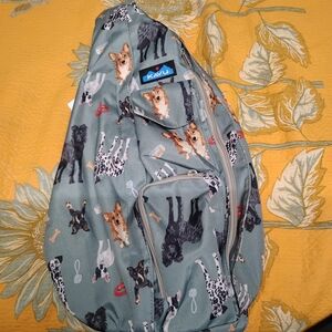 KAVU Dog Print Sling Bag